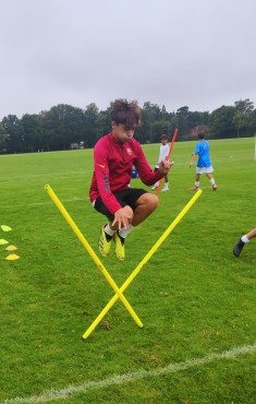 Entrenamientos en el Clinic de academias de Ertheo