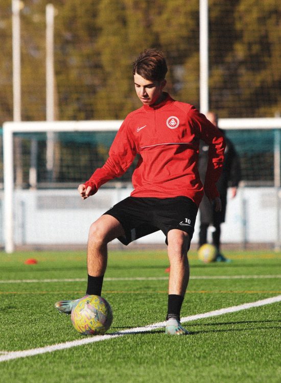 Prueba de fútbol en FC Andorra