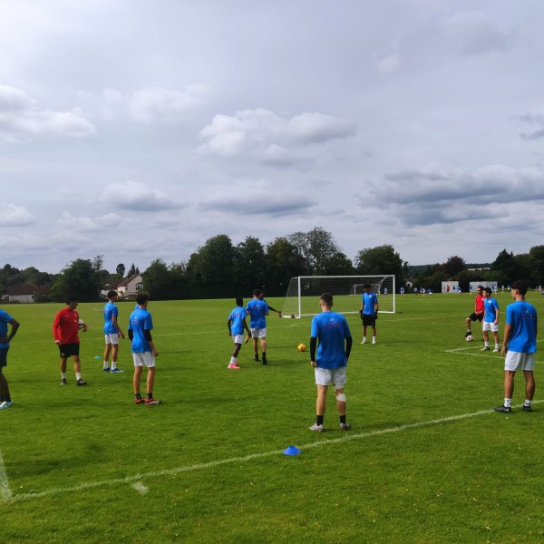 Entrenamientos en el Clinic de academias de Ertheo