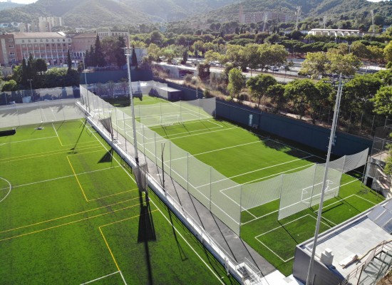 Campos de fútbol de alto rendimiento en Barcelona