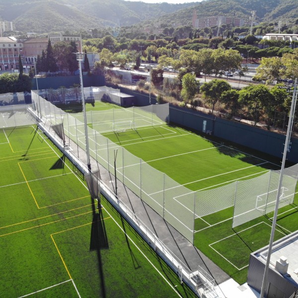 Campos de fútbol de alto rendimiento en Barcelona